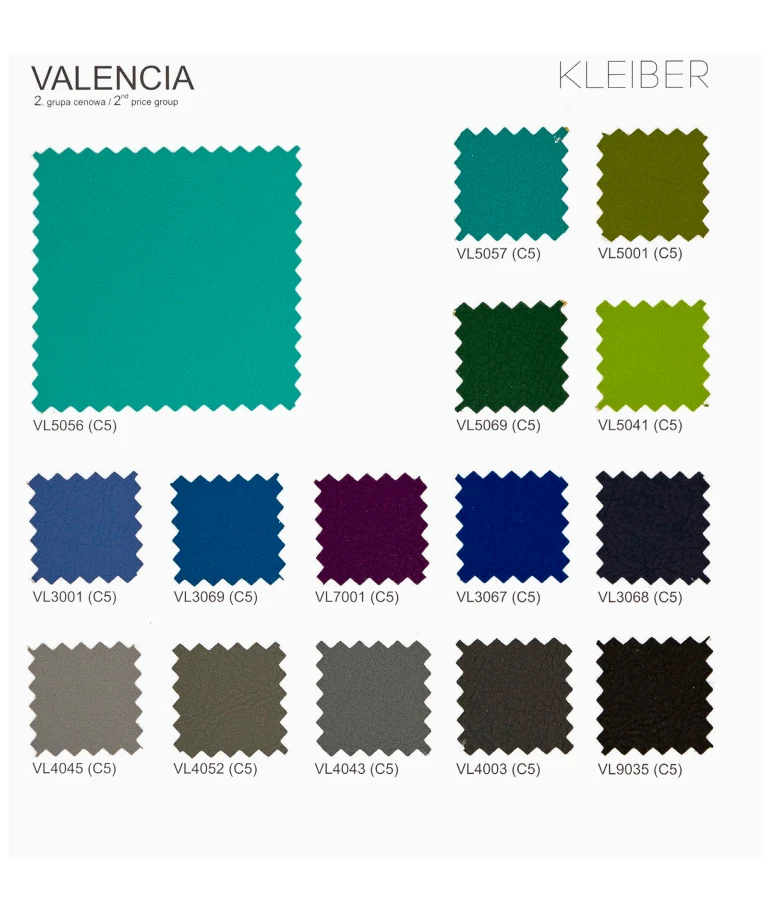 Wzornik tapicerek Valencia - Kleiber cz1