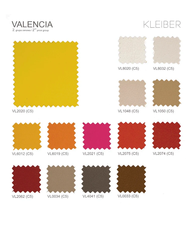 Wzornik tapicerek Valencia - Kleiber cz2