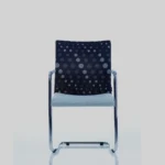 Krzesło konferencyjne Kleiber Epsilon tapicerka w pipetke