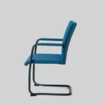 Krzesło konferencyjne Kleiber Epsilon granatowe, morskie, niebieski